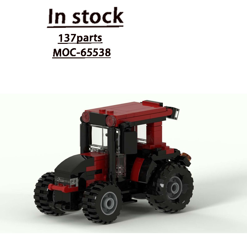 Urban Farming Agriculture - MOC-65538 Modello di Trattore Agricolo Retrò