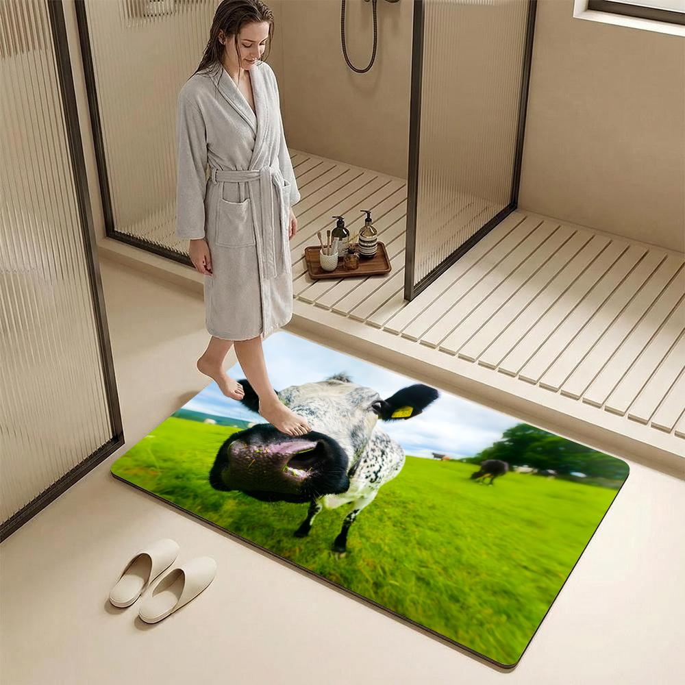 Tappetino da bagno in diatomit - Cow Mat Rubber recensione e prezzo