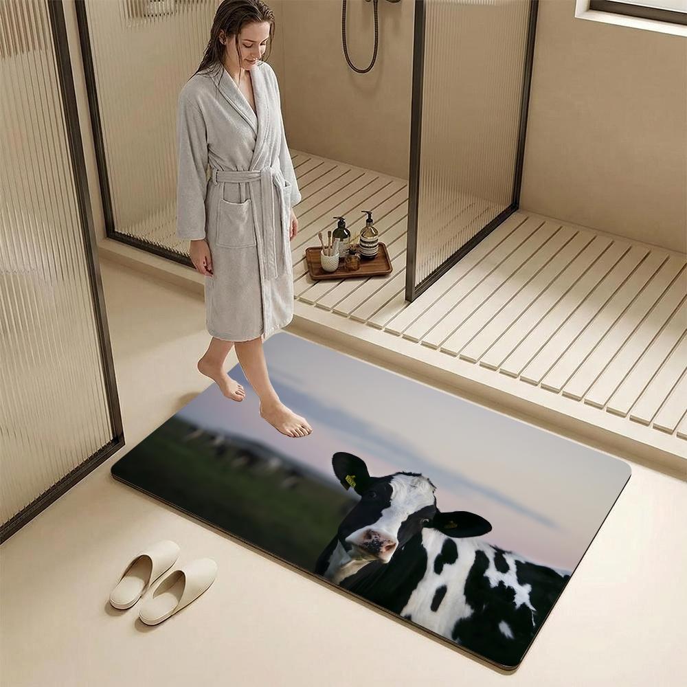 Tappetino da bagno in diatomit - Cow Mat Rubber recensione e prezzo