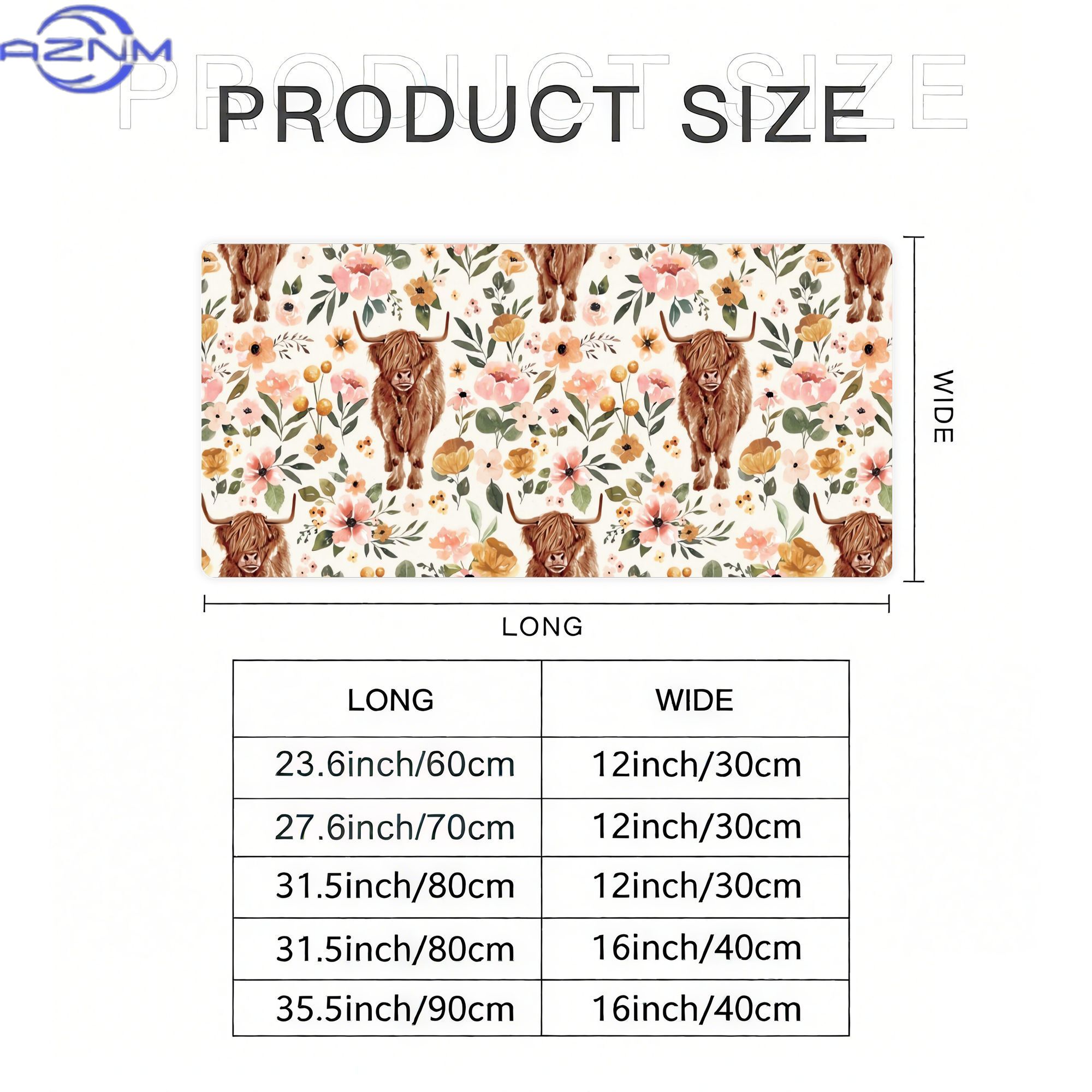 Tappetino da scrivania Highlan - Cow Mat Rubber recensione e prezzo