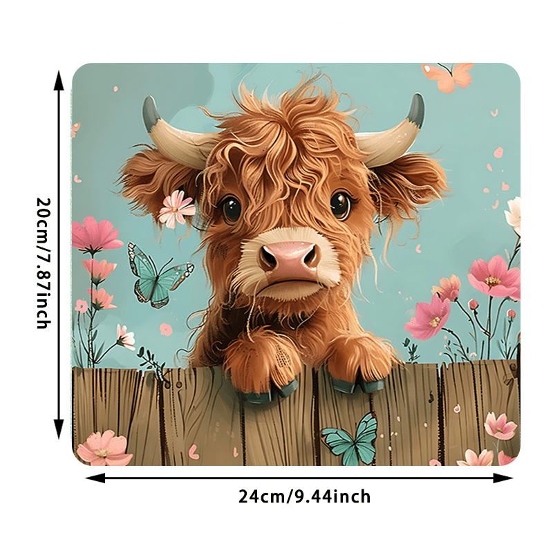 Tappetino per mouse Brand Cute - Cow Mat Rubber recensione e prezzo