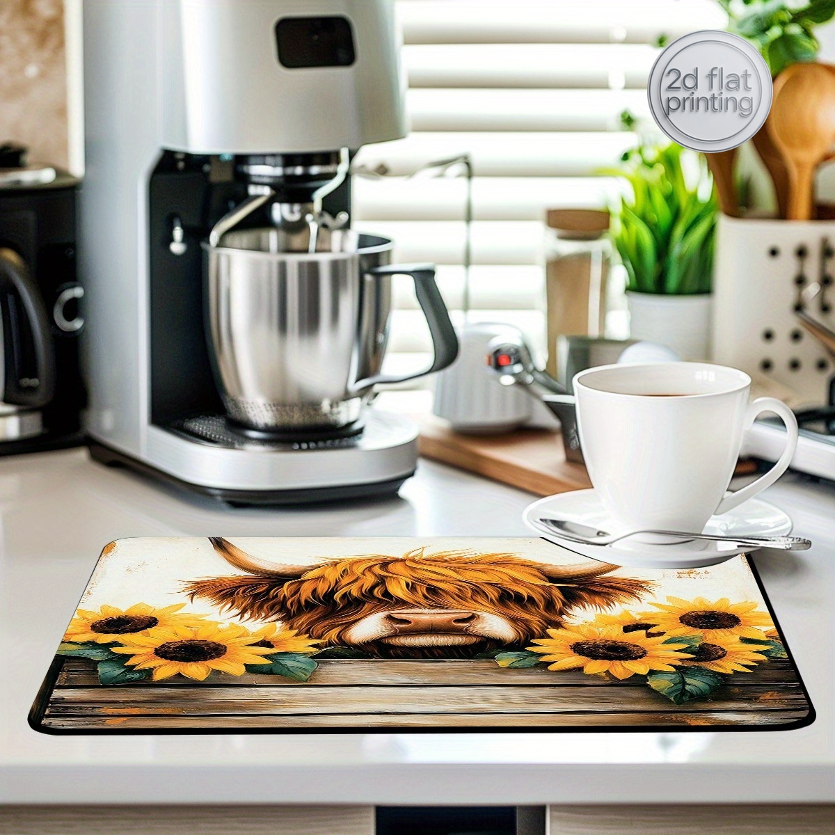 1 tappetino decorativo per asc - Cow Mat Rubber recensione e prezzo