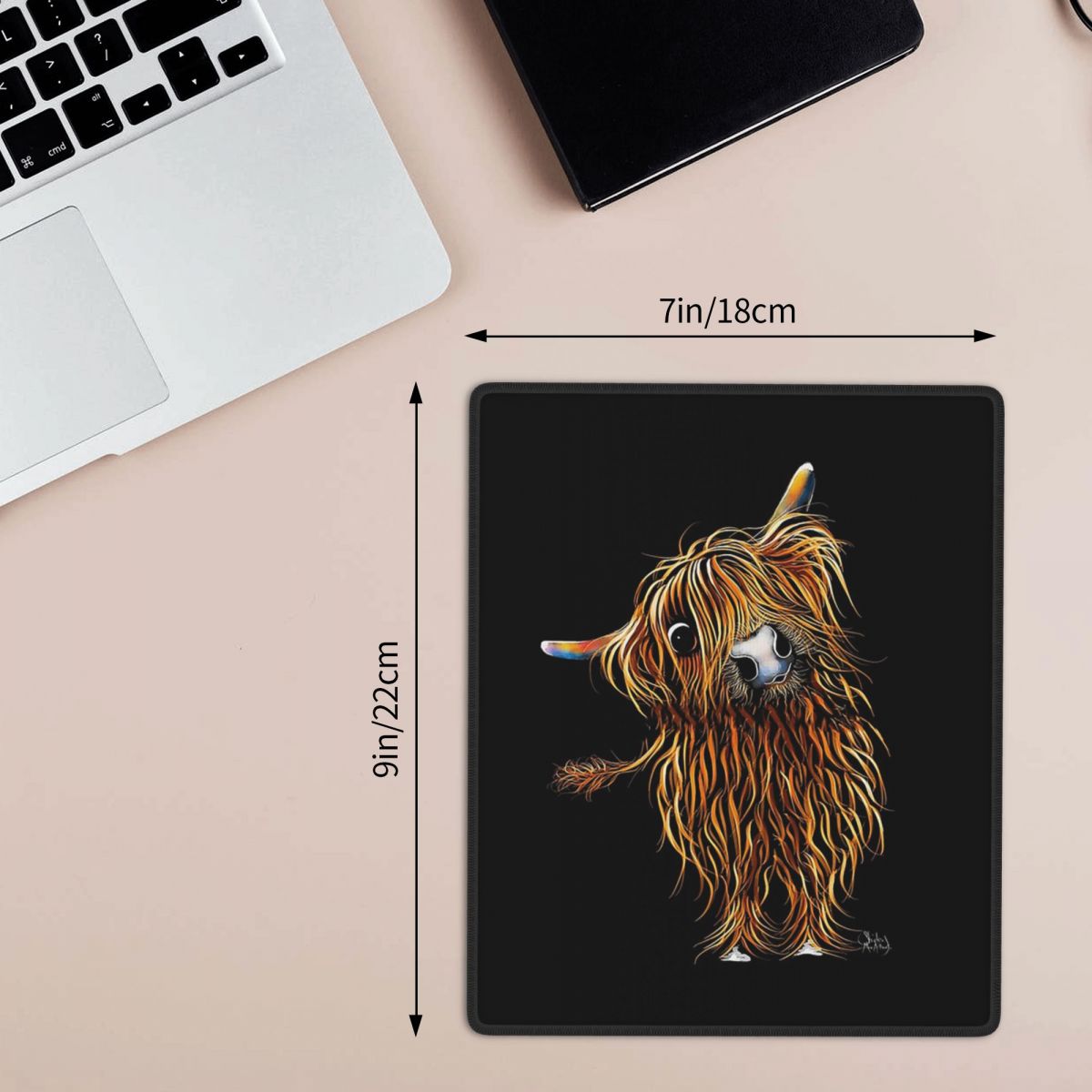 Tappetino per mouse con stampa - Cow Mat Rubber recensione e prezzo