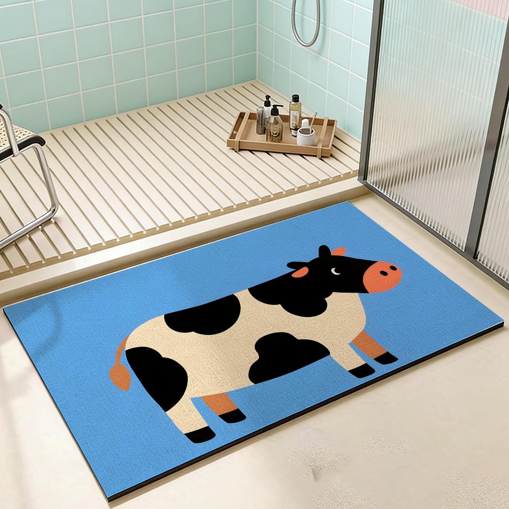 Tappetino da bagno in terra di - Cow Mat Rubber recensione e prezzo